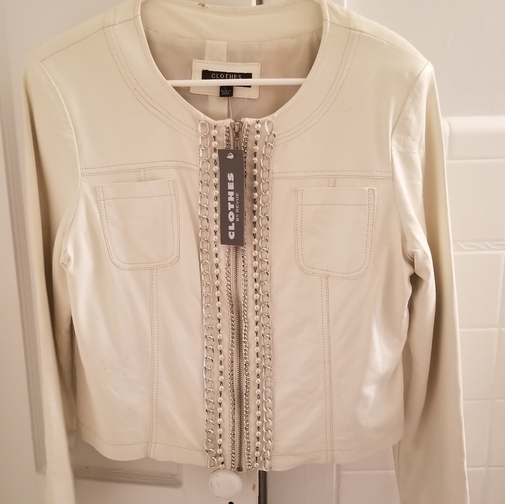 Clothes by Revue faux leather jacket